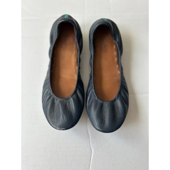 TIEKS by Gavrieli Leather Ballet Flats Shoes Slip Ons Women's Size 8 - Picture 1 of 9